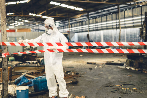 Professional Unattended Death Cleanup technician working in Glenwood, NJ